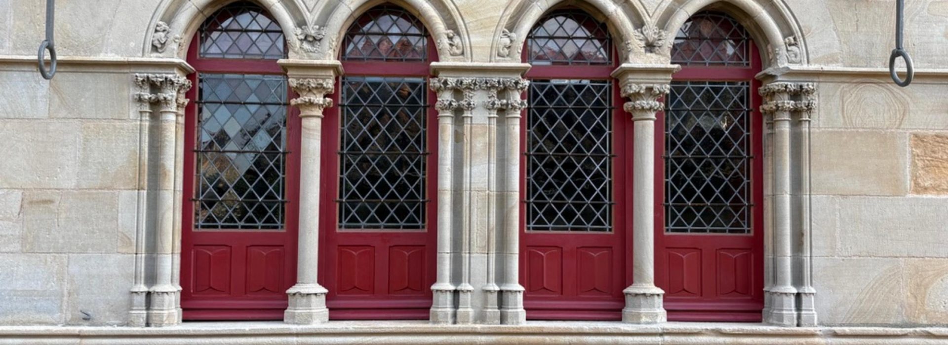 Le Grand Ecuyer fenetres ogives